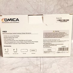 Comica Audio CVM-VM20 Camera-Mount Shotgun Microphone