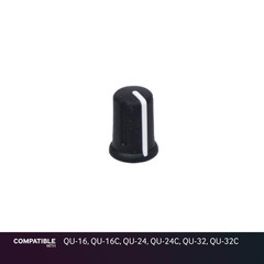 Allen & Heath Black Knob for QU-16, QU-16C, QU-24, QU-24C, QU-32, QU-32C