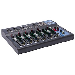 7-Channel Bluetooth Portable Audio Mixer USB DJ Sound Mixing Console Board