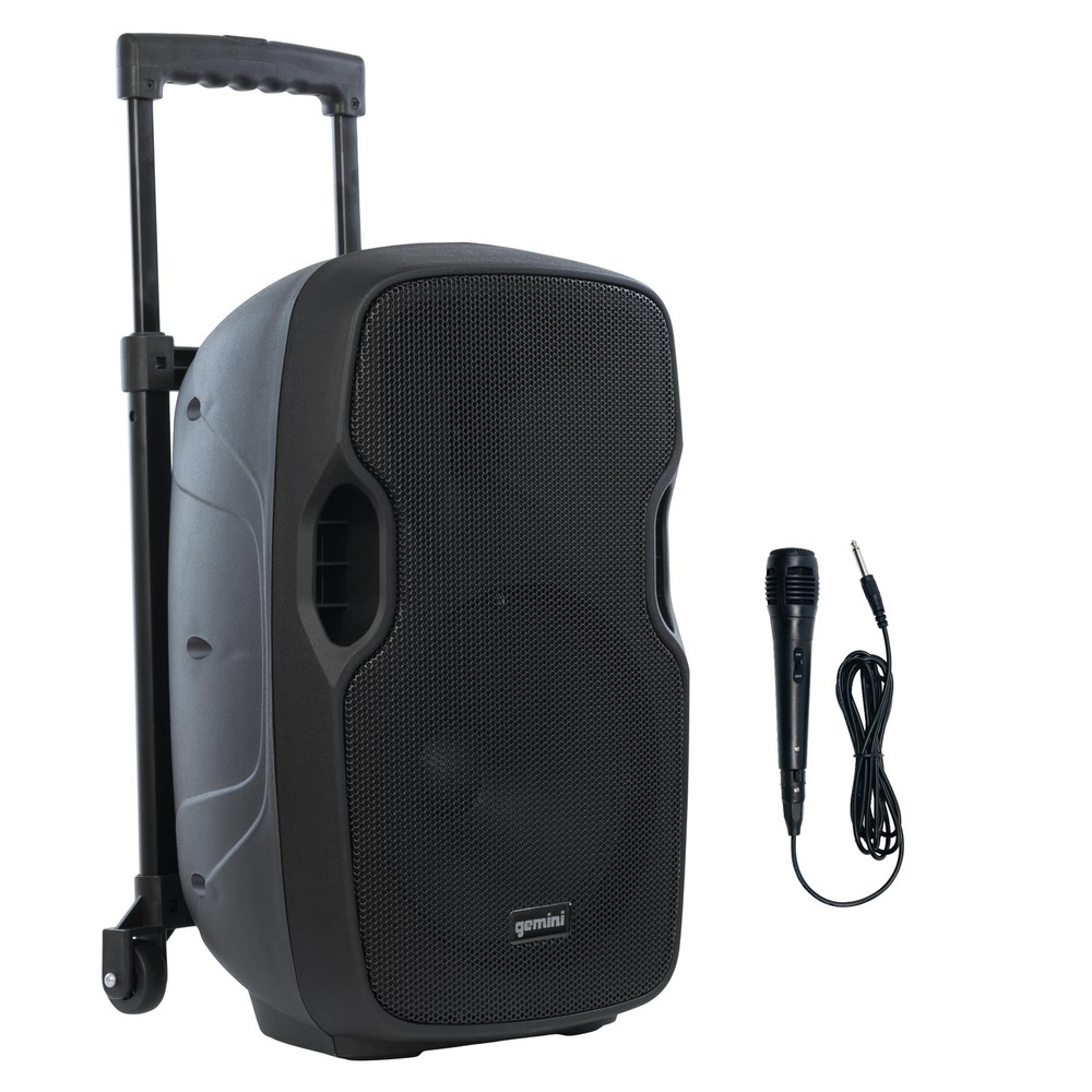 AS-10TOGO – 1000W Peak Active Bluetooth® PA Speaker, 10” Woofer, Trolley Handle
