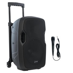 AS-10TOGO – 1000W Peak Active Bluetooth® PA Speaker, 10” Woofer, Trolley Handle