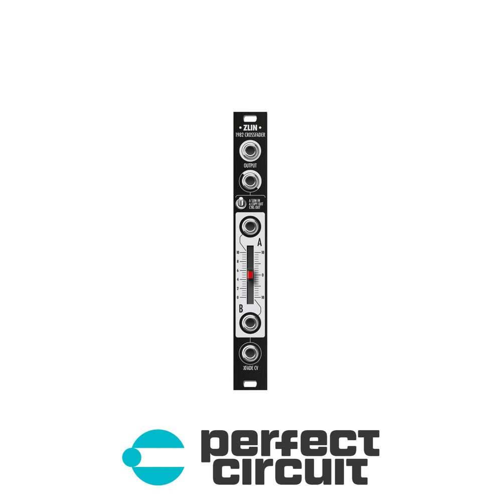 XAOC Devices Zlin Replacement Panel (Black) EURORACK – NEW – PERFECT CIRCUIT