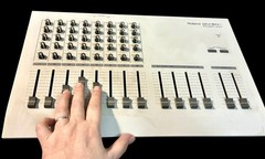 Vintage Roland DM-80F Fader Unit – UNTESTED Audio Mixer Sound Engineer Equipment