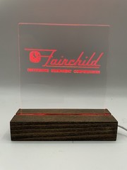 Fairchild Recording Equipment Retro LED Sign At Everyday Affordable Prices