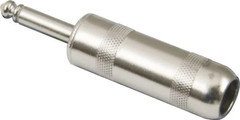 Switchcraft 184L Large 1/4 6.35 mm Jumbo Mono Speaker Cable Plug w/ Solder Lugs