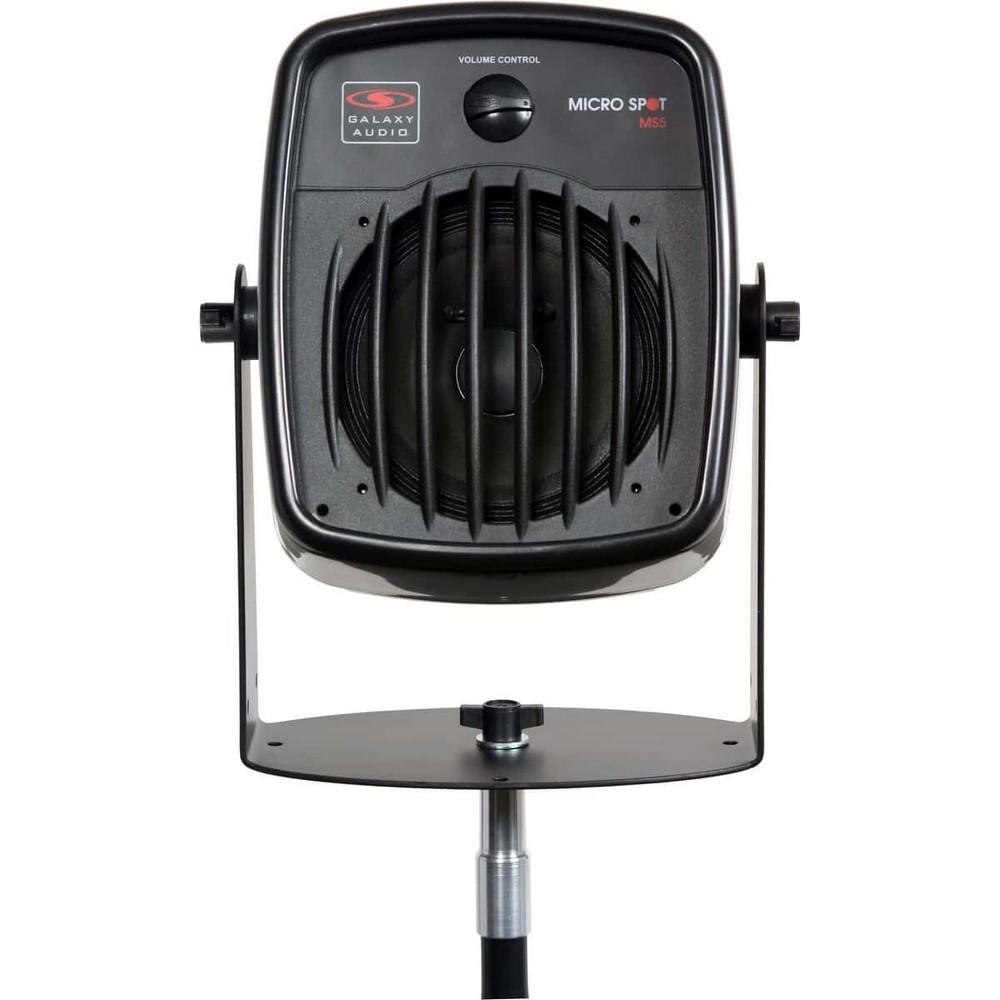 Galaxy Audio MS5 Micro Spot 5 Passive Monitor Speaker 100W, Black