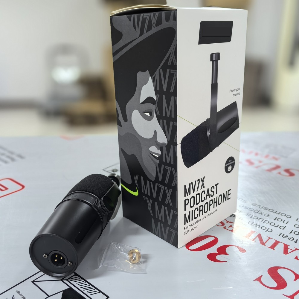 US MV7-X Mic Podcast Kit for Podcasting Home Recording Gaming XLR Output US