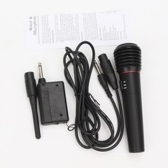Professional Wireless Dual Microphone With Cordless Receiver for Church/ Karaoke
