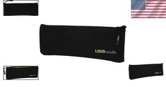 Elegant Black Polyester Mic Bag – Fits Most Wireless Microphones 12.5″ x 4″