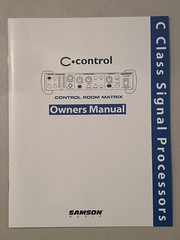 SAMSON C AUDIO CONTROL CONTROL ROOM MATRIX SELECTOR