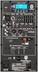 PRORECK 12″ Powered PA Speaker System 600W Bluetooth USB SD Active Loudspeaker