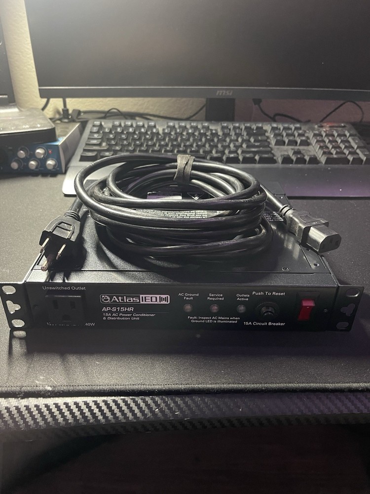 Atlas Sound 15A Half-Width Rack Power Conditioner