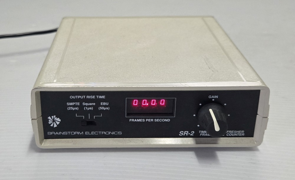 Brainstorm Electronics Time Code Refresher SR-2 with Frame Rate Counter