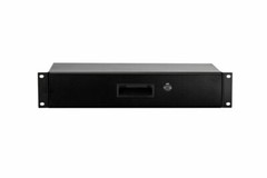 2 Space Short Rack Case Drawer Lock and 2 Keys – Black