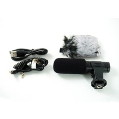 [Unused] Mamen Mic-07 Pro Vlogging Video On Camera Microphone DSLR Smartphone