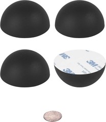 Silicone Speaker Isolation Feet (4-Pack, 2.5″) – Large Non-Skid Adhesive Pads…