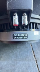Mackie SRM450 P/N 0015718 / LC12/3012-8 12-inch Original Woofer