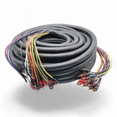 NEW RD AUDIO PROFESSIONAL MEDUSA 70ft ( 12 CHANNELS) SNAKE CABLE RCA- 100%COPPER