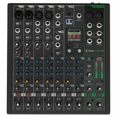 Mackie ProFX10v3+ 10-Channel Analog Live DJ PA Effects Mixer w Bag Pack