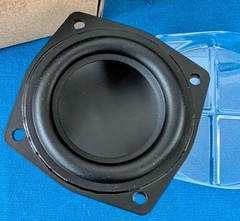 Dayton Audio ND64-4 2-1/2″ Aluminum Magnesium Full-Range Speaker Driver 4 Ohm