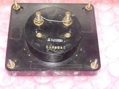 Nice Triplet Electric (USA) Audio Level VU Meter 4.5″ x 4″ Arched Art Deco Face