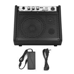 DM20 20W Electric Drum Amplifier Keyboard Amp Wireless BT Speaker UHTM