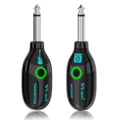 2.4GHz Wireless Guitar System with 4 Channels，Rechargeable Audio Wireless Gui…