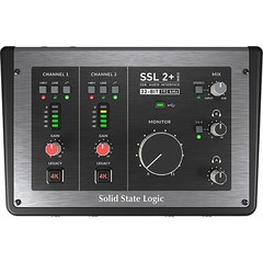 Solid State Logic SSL 2+ MKII Audio Interface w/ Slate VMS ML-1A Large-diaphragm