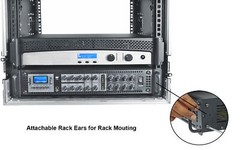 Rockville PRE-70V 70V Stereo Preamp Mixer with 6 Zones, Bluetooth/Optical/Mic In