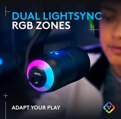 Logitech G Yeti GX Supercardioid Dynamic LIGHTSYNC RGB USB-C Gaming Microphone