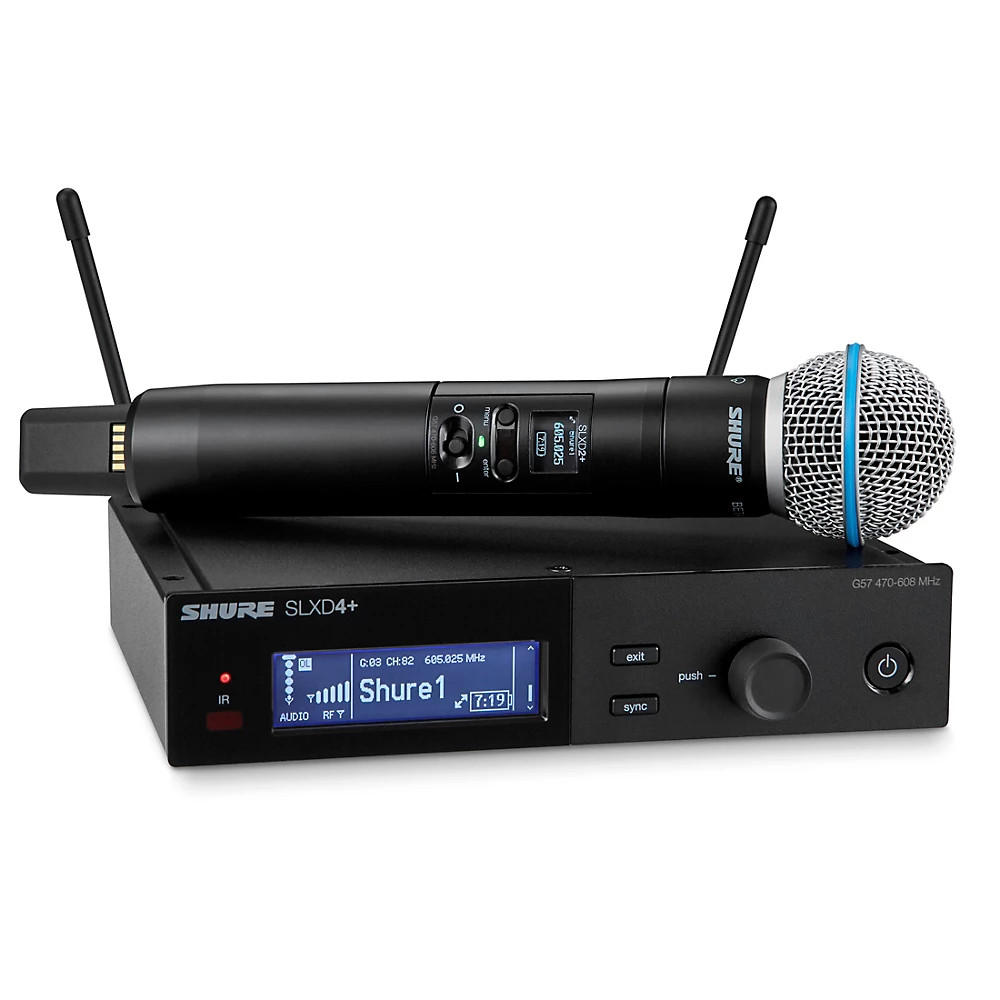 Shure SLXD24+B58 Digital Wireless Handheld Microphone System Band G57