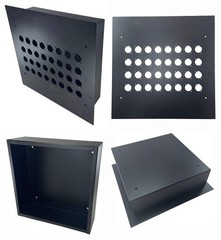 PROCRAFT Steel Electrical Junction Box Pull Box 12x12x4 Flush Mount No Knockouts