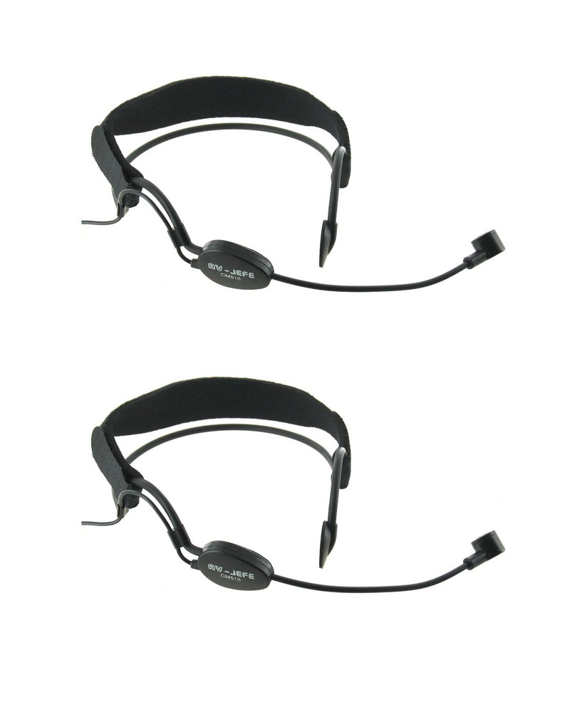Set 2 Noise Cancelling Headset Microphone for Sennheiser Transmitters EW SK G2 3