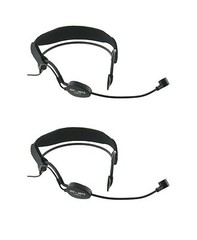 Set 2 Noise Cancelling Headset Microphone for Sennheiser Transmitters EW SK G2 3