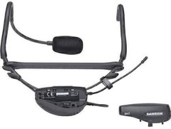 Samson AirLine AH7 Wireless Headset Transmitter with Qe Fitness Mic, K1:…