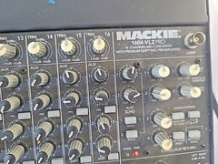 Mackie 1604-VLZ PRO 16 Channel Analog Mixer Completelytested(See Description)