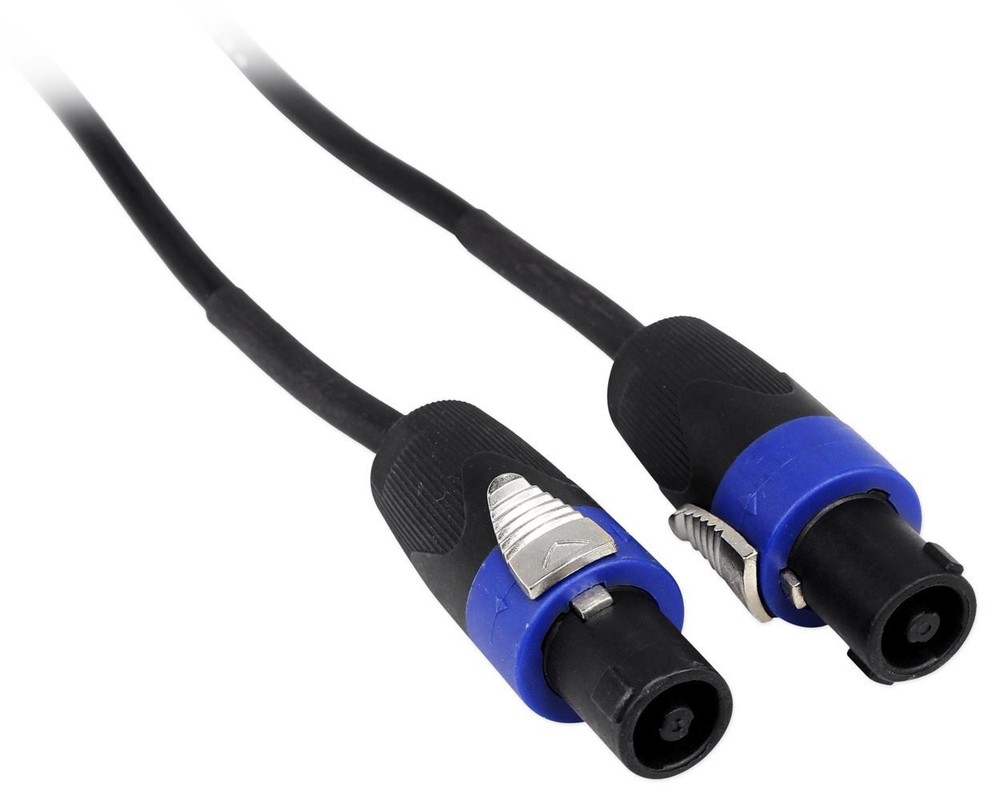 Rockville RCSS1425 25′ 14 AWG Speakon to Speakon Speaker Cable 100% Copper