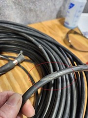 250′ Belden 7818A SMPTE 311M LEMO PUW/FUW High Def Camera Hybrid SM Fiber Cable
