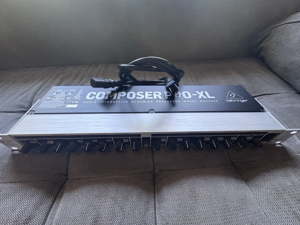 Behringer Composer Pro-XL MDX2600 2-Channel Compressor Working