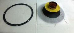 Eighteen Sound /18 Sound R10MB600 Original Recone Kit for 10MB600 10″ Speaker