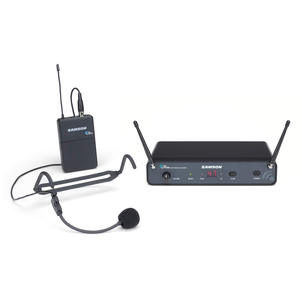 SAMSON Concert 88x Headset Wireless System (D Band) Headset, BLK