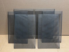 SET OF 6 RECTANGULAR SPEAKER GRILLS