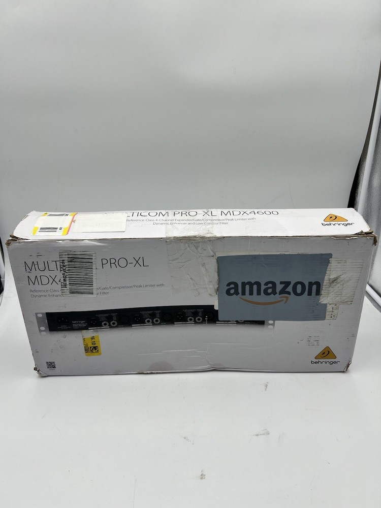 BEHRINGER Multicom PRO-XL MDX4600 Audio Interactive Quad Dynamics Processor