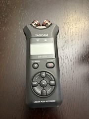 Tascam DR-07x Linear PCM Stereo Handheld Digital Audio Portable Recorder; AS-IS