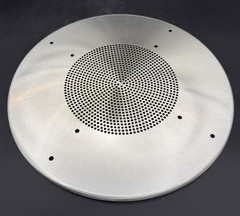 Lot Of 18 Atlas Soundolier 60-8 Stainless Steel Ceiling Speaker Baffles Grilles