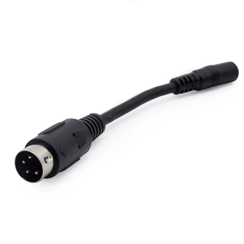2.5mm To 4 Pin Din AC Adapter Convertor For ALESIS QSR SYNTH WEDGE