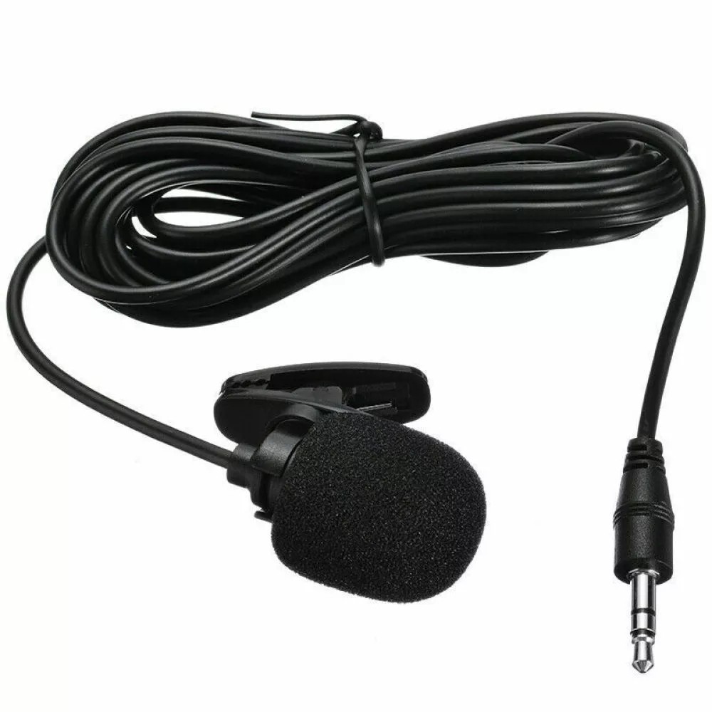 3.5mm Microphone for ESSGOO Car Stereo Radio Microphone Handsfree Replacement