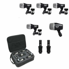 CAD Audio Stage7 Premium 7-Piece Drum Instrument Mic Microphone Pack +Vinyl Case