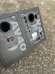 M-AUDIO AV 40 POWERED STUDIOPHILE STEREO SPEAKER MONITORS SET PAIR