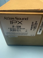 Lot Of 3 ATLAS I8SC Indoor IP Speaker with Clock Digital Display 18SC I8 SC